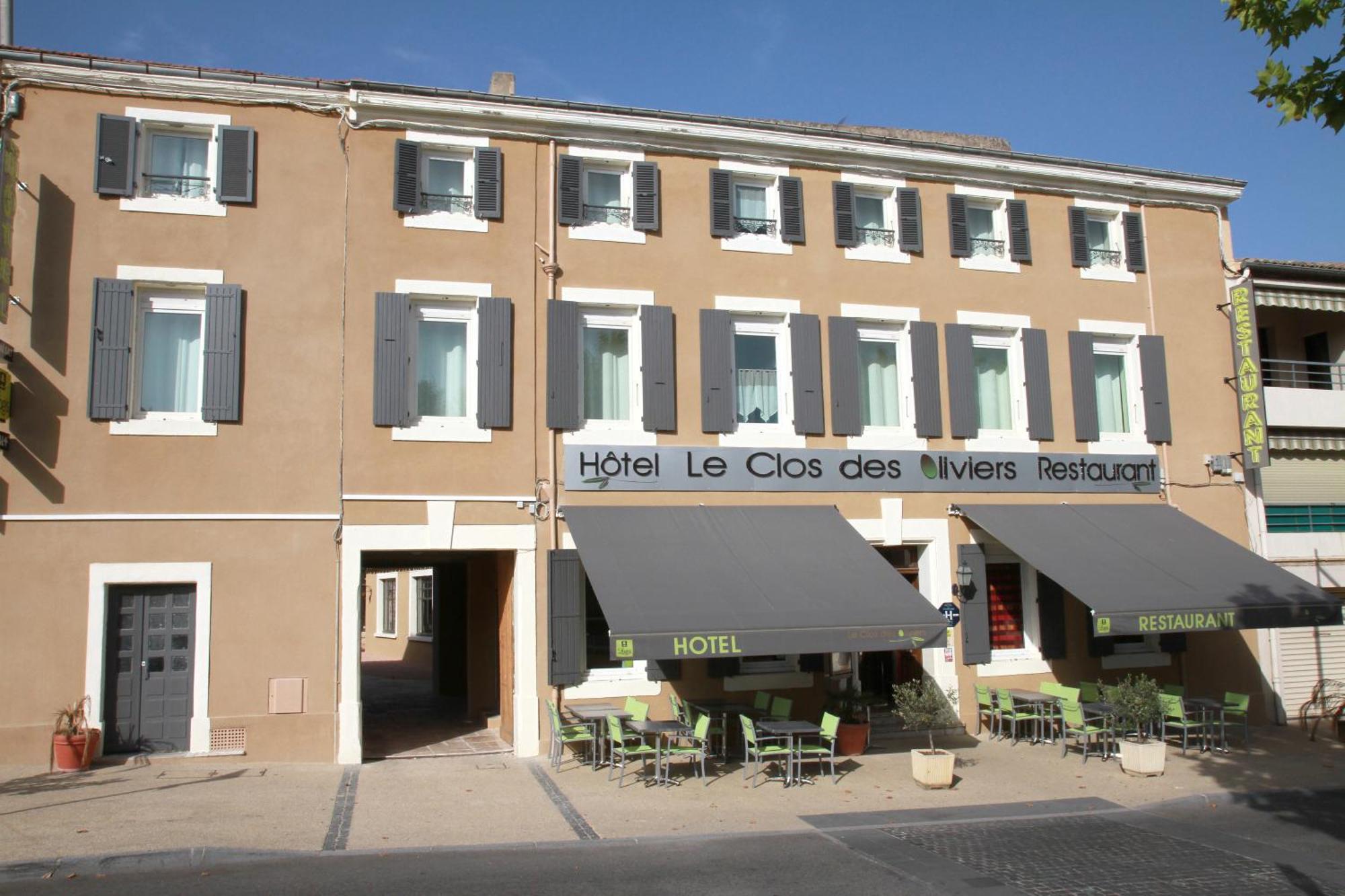 Logis Hotel Le Clos Des Oliviers Бур-Сент-Андеоль Экстерьер фото